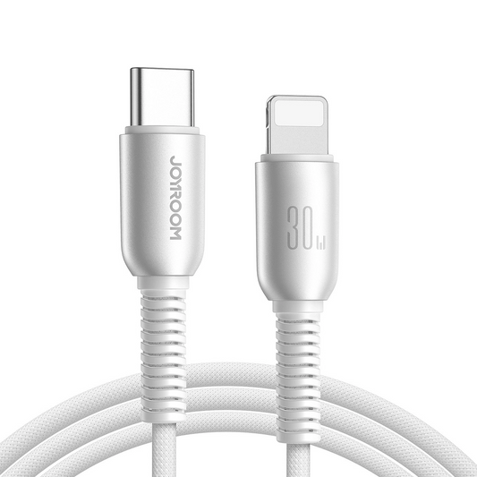 Kabel za podatke i punjenje USB-C - Lightning Joyroom S-A51, 30W, 1.2m, Sivi
