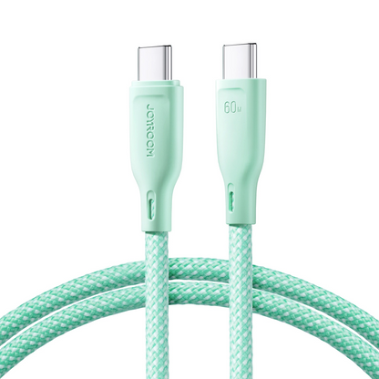Kabel za podatke i punjenje USB-C - USB-C Joyroom S-A34, 60W, 1m, Zelen