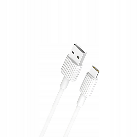 Kabel za podatke i punjenje USB-A - USB-C XO Design NB156, 60W, 1m, Bijeli
