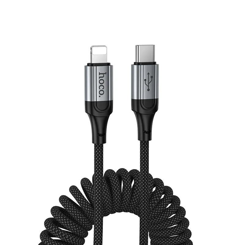 Kabel za podatke i punjenje USB-C - Lightning HOCO X121, 27W, 1.5m, Crni