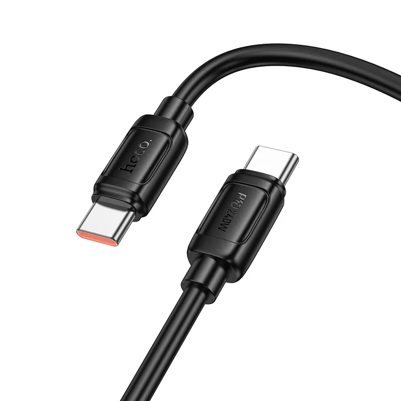 Kabel za podatke i punjenje USB-C - USB-C HOCO X115, 240W, 1m, Crni