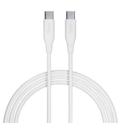 Kabel za podatke i punjenje USB-C - USB-C Allity. AUC-02, 100W, 2m, Bijeli