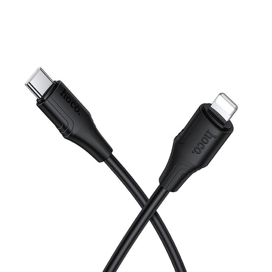 Kabel za podatke i punjenje USB-C - Lightning HOCO X124, 27W, 1m, Crni