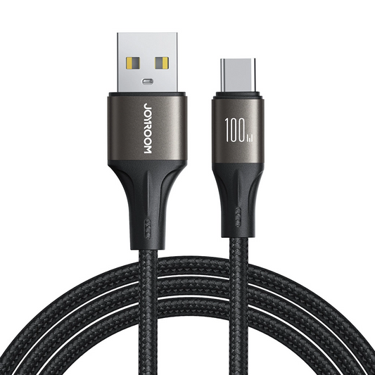Kabel za podatke i punjenje USB-A - USB-C Joyroom S-A25 Light-Speed, 100W, 1.2m, Crni