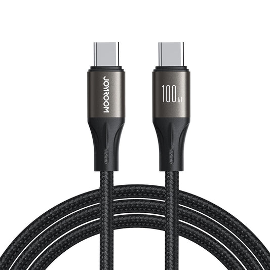 Kabel za podatke i punjenje USB-C - USB-C Joyroom S-A25 Light-Speed, 100W, 1.2m, Crni