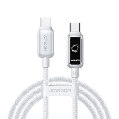 Kabel za podatke i punjenje USB-C - USB-C Joyroom S-A55 StarFlight Display, 100W, 1.2m, Bijeli