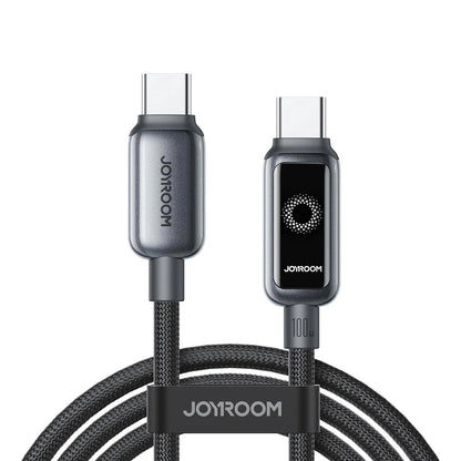 Kabel za podatke i punjenje USB-C - USB-C Joyroom S-A55 StarFlight Display, 100W, 1.2m, Crni