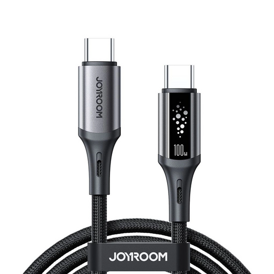 Kabel za podatke i punjenje USB-C - USB-C Joyroom S-A60 StarTalk, 100W, 1.2m, Crni