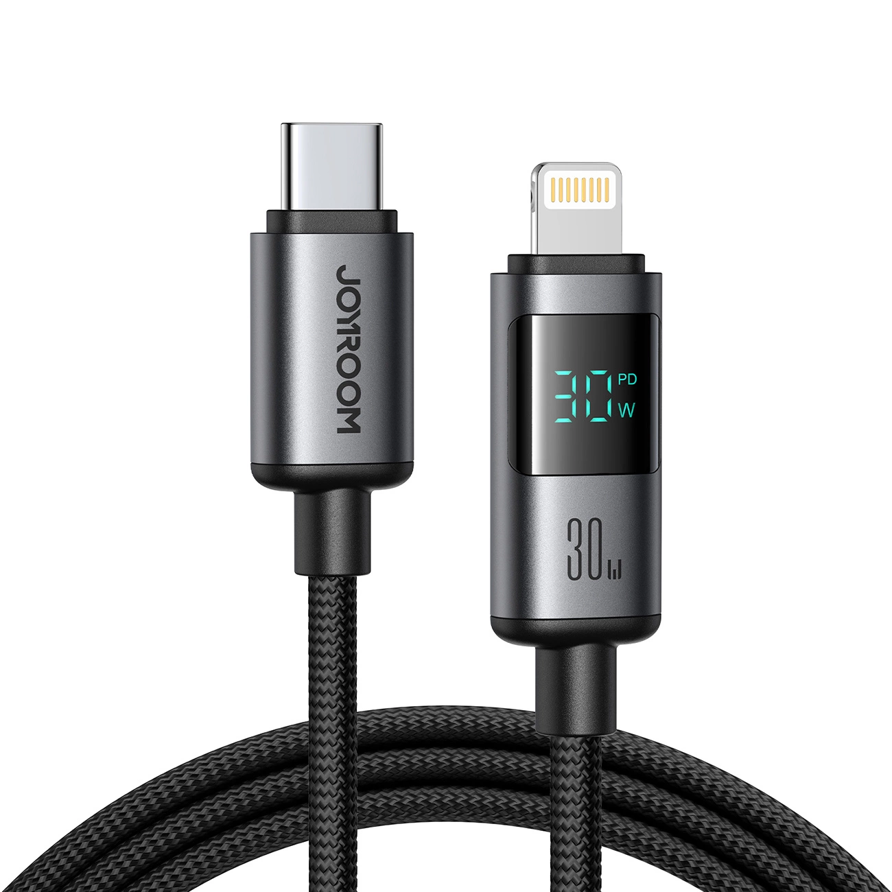 Kabel za podatke i punjenje USB-C - Lightning Joyroom S-A16 Pro Prism Display, 30W, 1.2m, Crni
