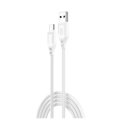 Kabel za podatke i punjenje USB-A - USB-C XO Design NB235, 18W, 1m, Bijeli