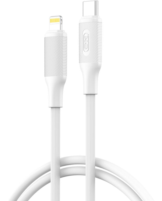 Kabel za podatke i punjenje USB-C - Lightning XO Design NB-Q265A, 27W, 1m, Bijeli