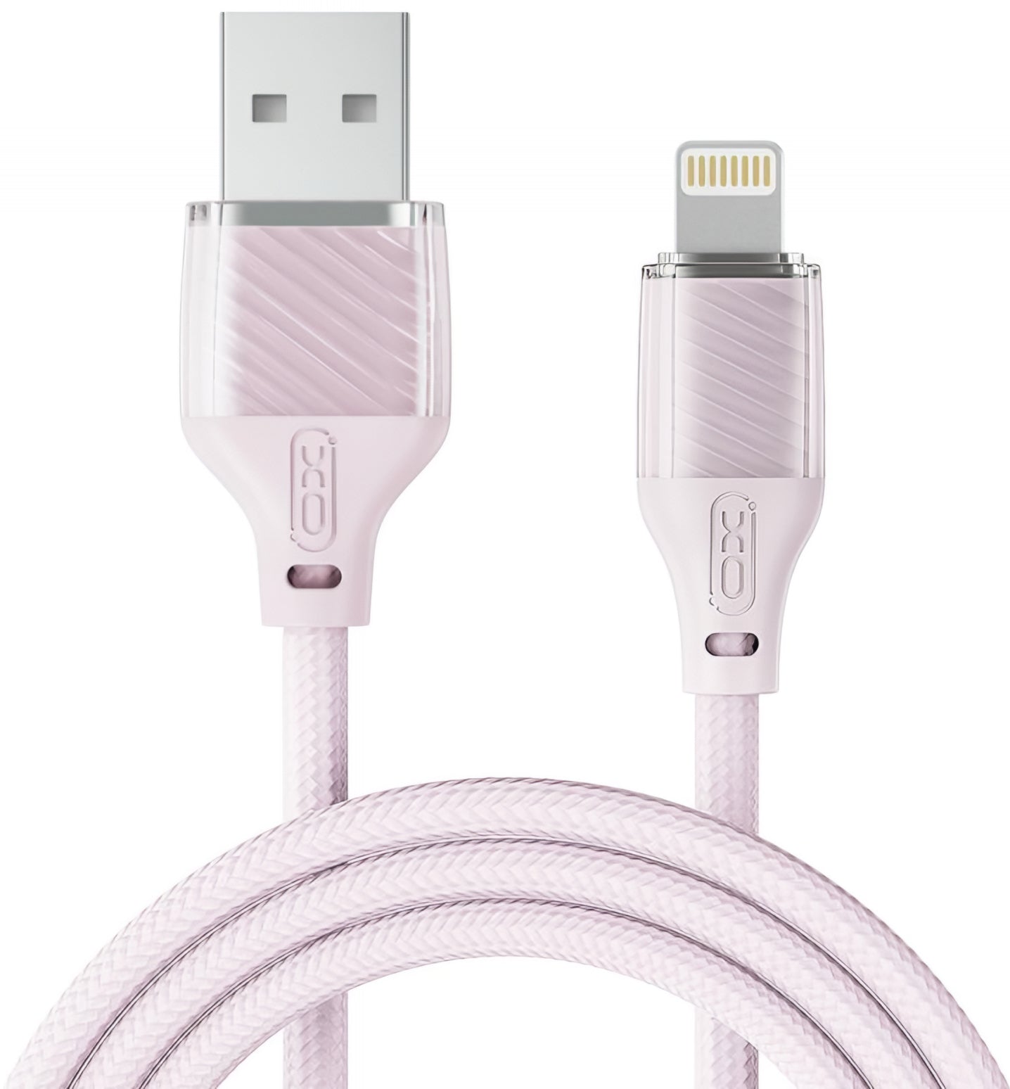 Kabel za podatke i punjenje USB-A - Lightning XO Design NB291, 18W, 1m, Roza