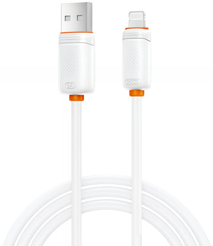 Kabel za podatke i punjenje USB-A - Lightning XO Design NB302, 18W, 1m, Bijeli