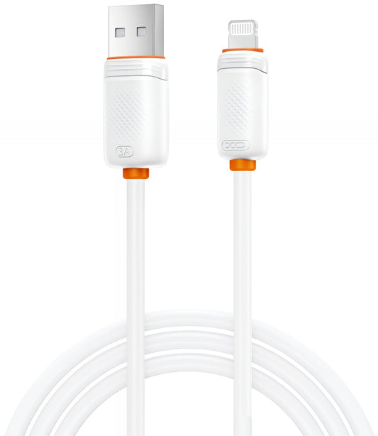 Kabel za podatke i punjenje USB-A - Lightning XO Design NB302, 18W, 1m, Bijeli