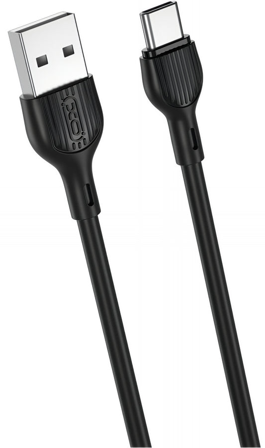 Kabel za podatke i punjenje USB-A - USB-C XO Design NB200, 10W, 1m, Crni