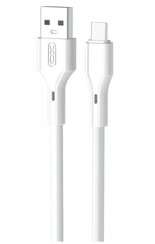 Kabel za podatke i punjenje USB-A - USB-C XO Design NB230, 18W, 1m, Bijeli