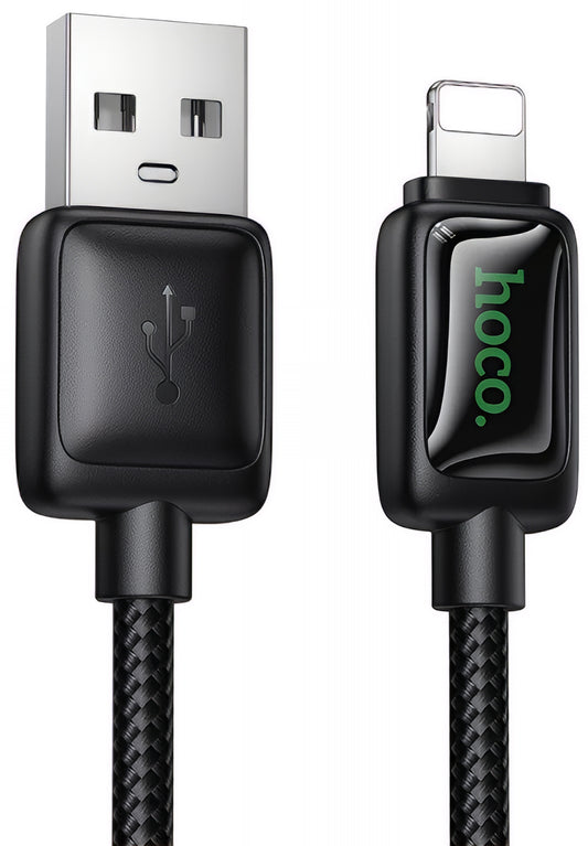 Kabel za podatke i punjenje USB-A - Lightning HOCO U146, 12W, 1.2m, Crni