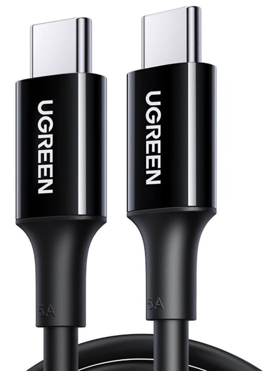 Kabel za podatke i punjenje USB-C - USB-C UGREEN US300, 100W, 2m, Crni