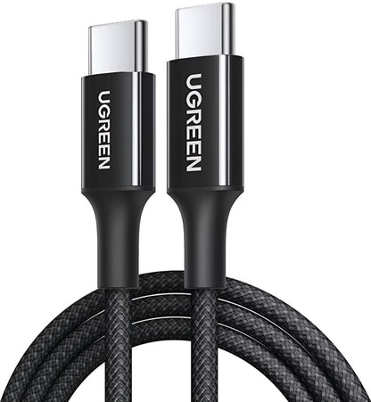 Kabel za podatke i punjenje USB-C - USB-C UGREEN L501, 60W, 2m, Crni