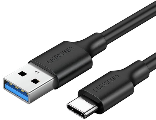 Kabel za podatke i punjenje USB-A - USB-C UGREEN US184, 18W, 0.5m, Crni