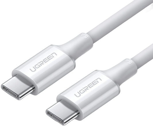 Kabel za podatke i punjenje USB-C - USB-C UGREEN US300, 100W, 2m, Bijeli