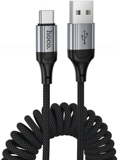 Kabel za podatke i punjenje USB-A - USB-C HOCO X121, 18W, 1.5m, Crni