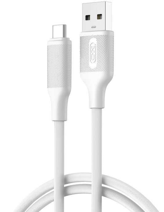 Kabel za podatke i punjenje USB-A - USB-C XO Design NB265, 18W, 1m, Bijeli