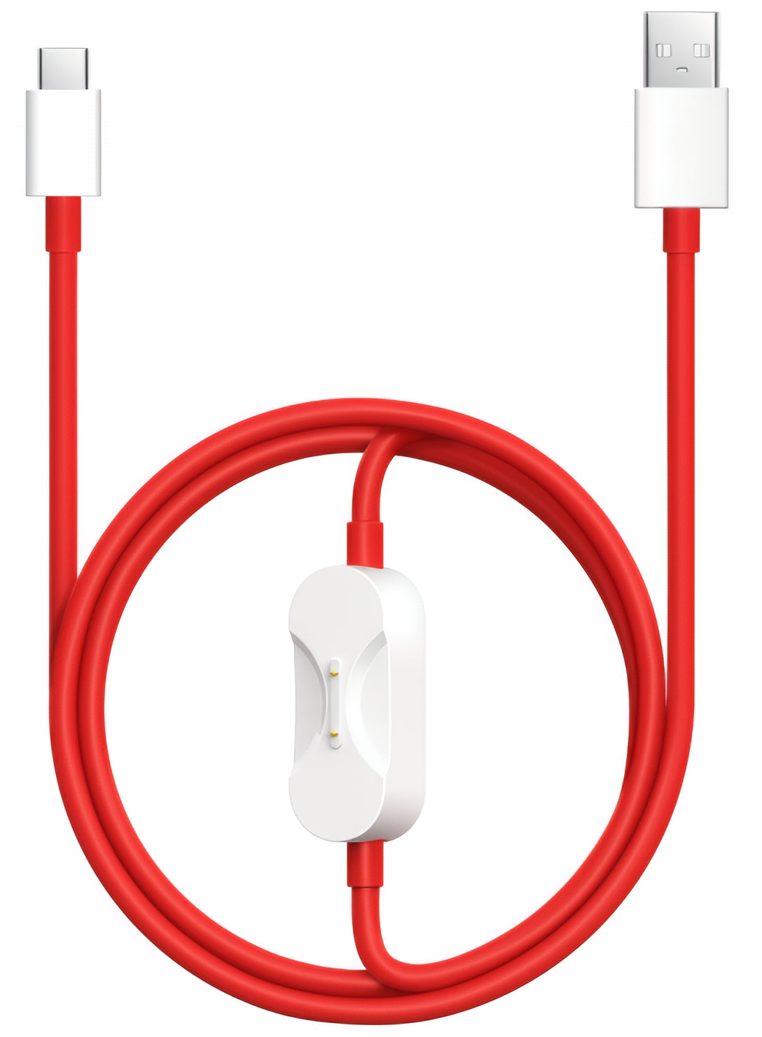 Kabel za podatke i punjenje USB-A - USB-C / Pogo Pin OnePlus DL162, 80W, 1.2m, Crveni 5461100665