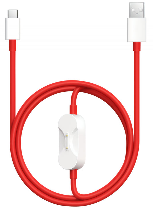 Kabel za podatke i punjenje USB-A - USB-C / Pogo Pin OnePlus DL162, 80W, 1.2m, Crveni 5461100665