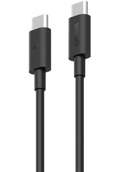 Kabel za podatke i punjenje USB-C - USB-C Cuktech, 240W, 1.5m, Crni CKCTC615NCBK