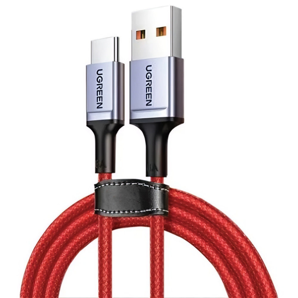 Kabel za podatke i punjenje USB-A - USB-C UGREEN US505, 60W, 1m, Crveni