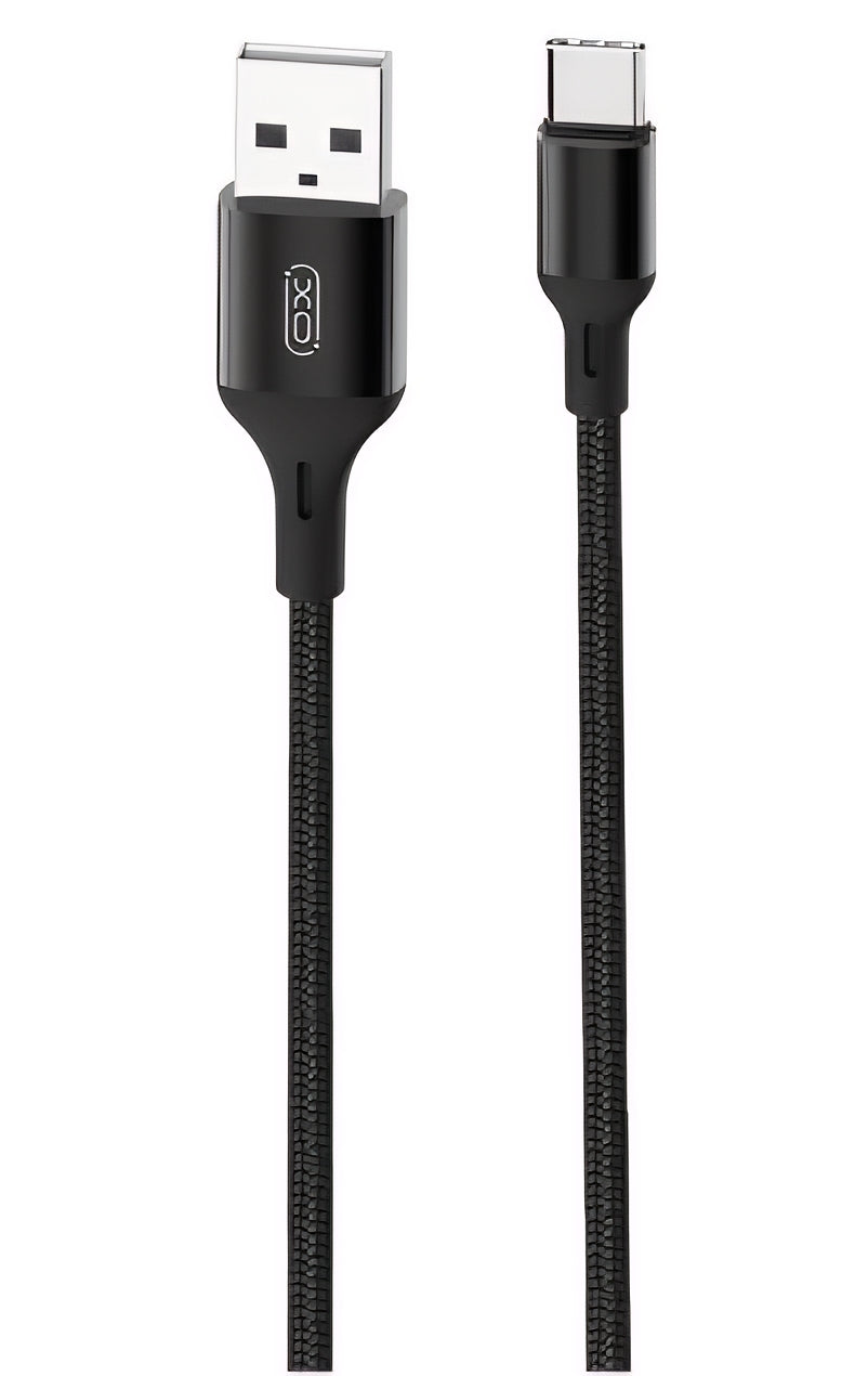 Kabel za podatke i punjenje USB-A - USB-C XO Design NB143, 18W, 2m, Crna