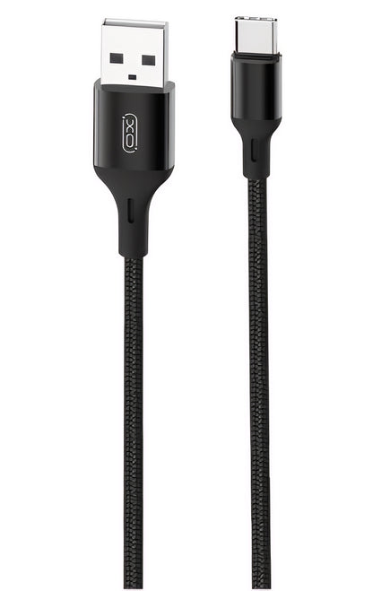 Kabel za podatke i punjenje USB-A - USB-C XO Design NB143, 18W, 2m, Crna