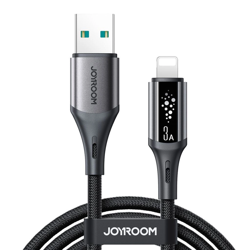 Kabel za podatke i punjenje USB-A - Lightning Joyroom S-A60 StarTalk, 18W, 1.2m, Crni