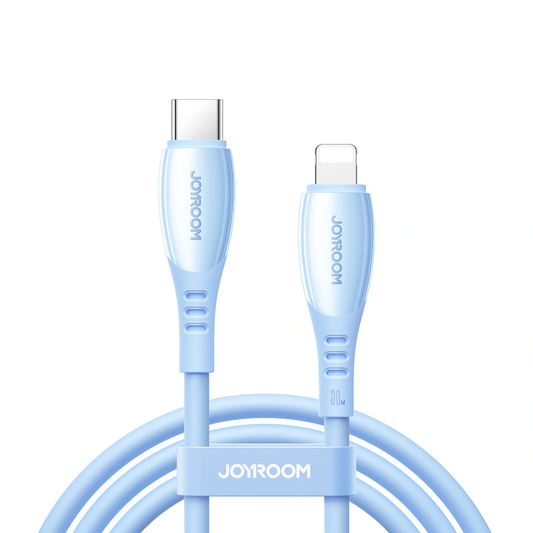 Kabel za podatke i punjenje USB-C - Lightning Joyroom S-A59 Vibrant, 30W, 1.2m, Plavi