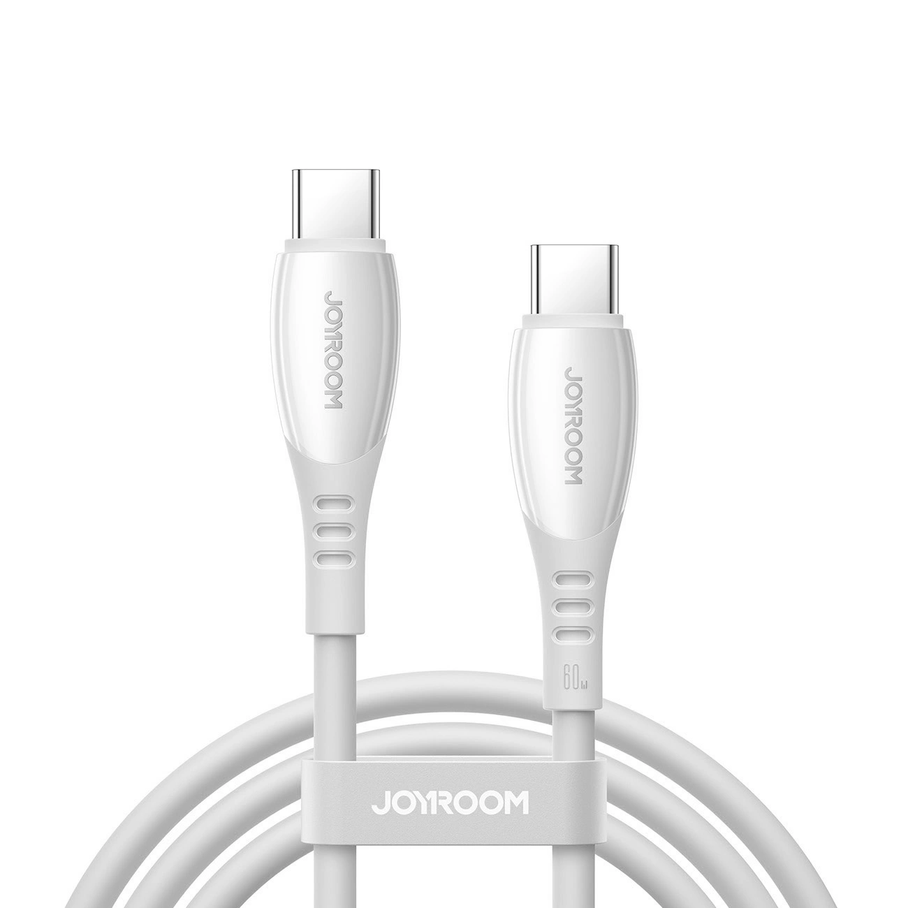Kabel za podatke i punjenje USB-C - USB-C Joyroom S-A59 Vibrant, 60W, 1.2m, Bijeli