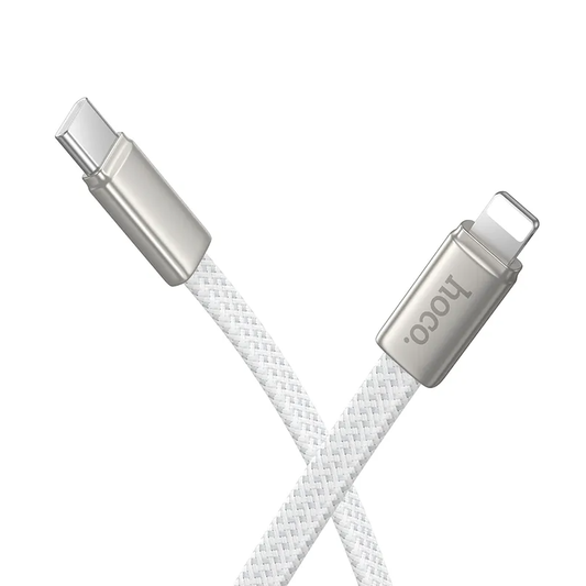 Kabel za podatke i punjenje USB-C - Lightning HOCO X125, 30W, 1m, Bijeli