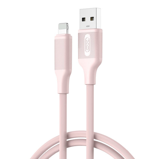 Kabel za podatke i punjenje USB-A - Lightning XO Design NB265, 12W, 1m, Roza