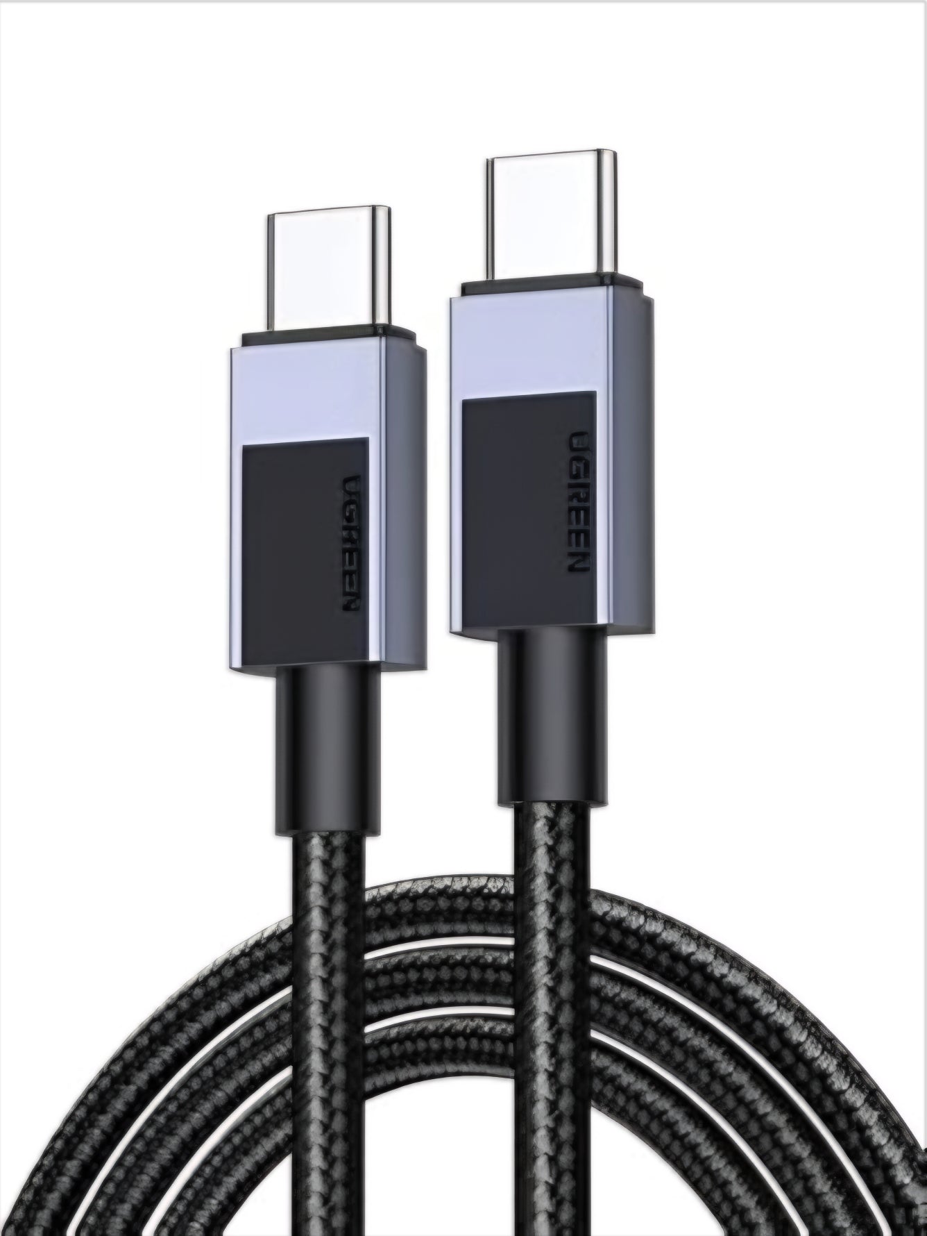 Kabel za podatke i punjenje USB-C - USB-C UGREEN L512, 100W, 2m, Sivi