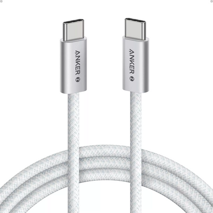 Kabel za podatke i punjenje USB-C - USB-C Anker Zolo, 240W, 1.8m, Bijeli A8060H22