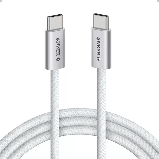 Kabel za podatke i punjenje USB-C - USB-C Anker Zolo, 240W, 1.8m, Bijeli A8060H22