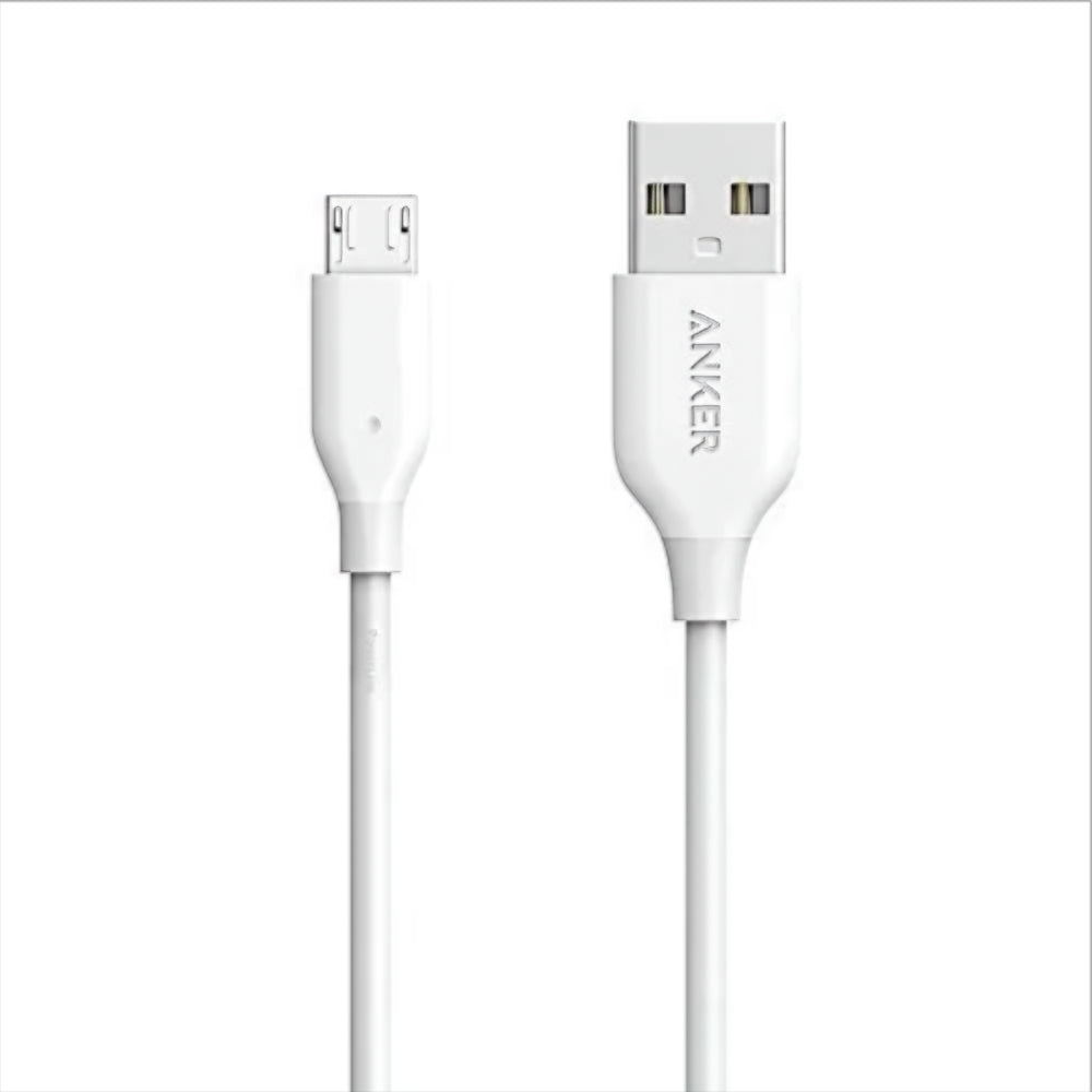 Kabel za podatke i punjenje USB-A - microUSB Anker PowerLine, 18W, 1m, Bijeli A8132H21