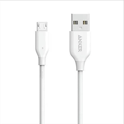 Kabel za podatke i punjenje USB-A - microUSB Anker PowerLine, 18W, 1m, Bijeli A8132H21