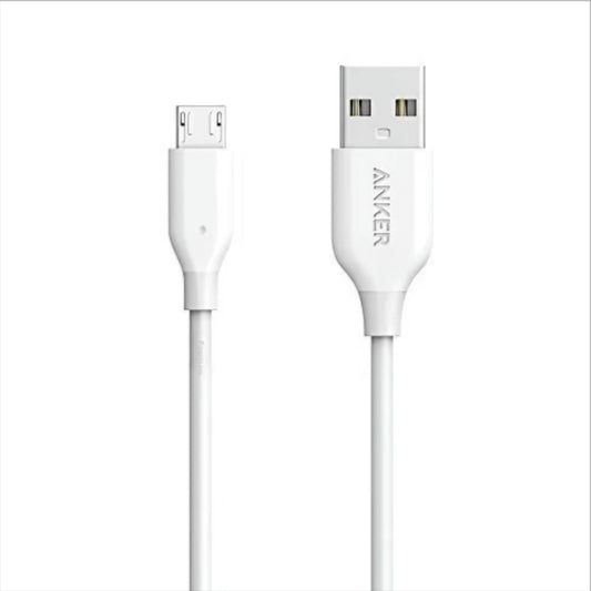 Kabel za podatke i punjenje USB-A - microUSB Anker PowerLine, 18W, 1m, Bijeli A8132H21