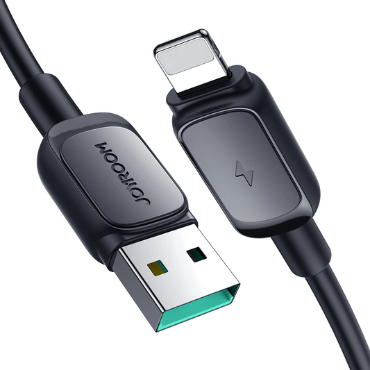 USB-A kabel za prijenos podataka i punjenje - Lightning Joyroom S-A14, 18W, 1.2m, Crna