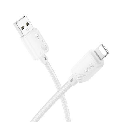 USB-A - Lightning kabel za prijenos podataka i punjenje HOCO X113, 18W, 1m, Bijeli