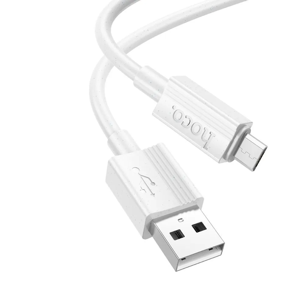 Kabel za prijenos podataka i punjenje USB-A - microUSB HOCO X107, 18W, 1m, Bijeli
