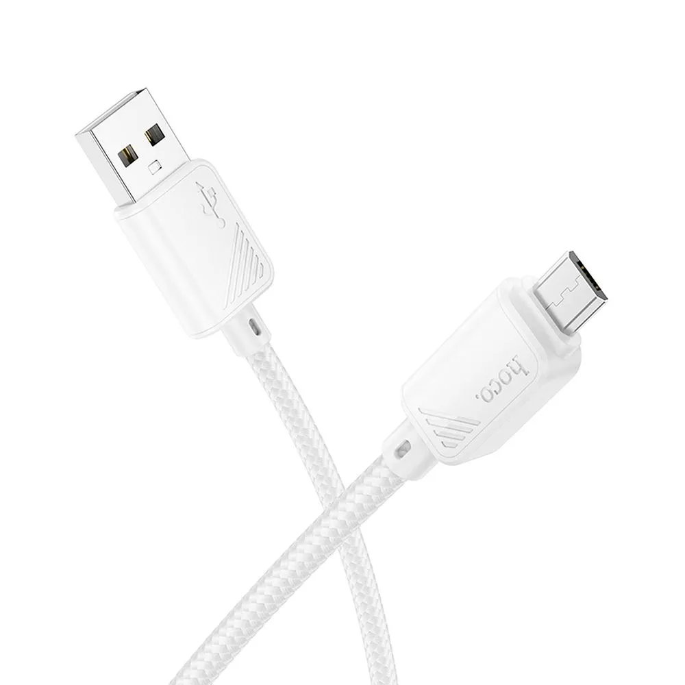 Kabel za prijenos podataka i punjenje USB-A - microUSB HOCO X113, 18W, 1m, Bijeli