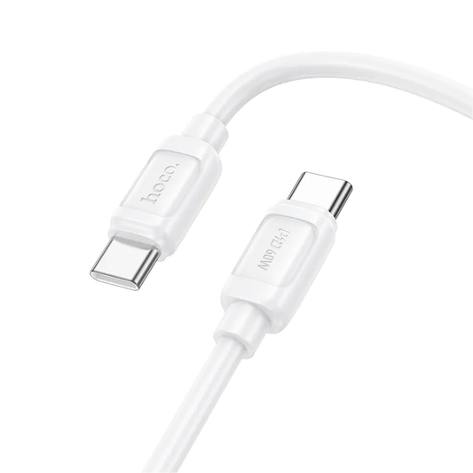 USB-C - USB-C kabel za prijenos podataka i punjenje HOCO X115, 240W, 1m, Bijela
