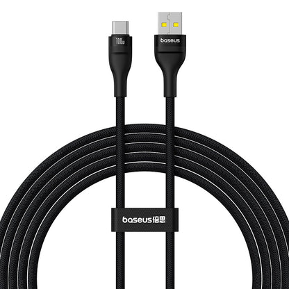 USB-A - USB-C kabel za prijenos podataka i punjenje Baseus Flash Series II, 100W, 2m, Crni P10311804111-01